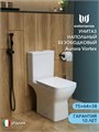 Унитаз напольный торнадо безободковый с быстросъемным сиденьем микролифт Watersense Nancy Vortex W00750 W00750