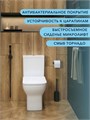 Унитаз напольный торнадо безободковый с быстросъемным сиденьем микролифт Watersense Nancy Vortex W00750 W00750