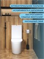 Унитаз напольный безободковый с быстросъемным сиденьем микролифт Watersense Rita R W01656 W01656