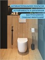 Унитаз приставной торнадо безободковый с быстросъемным сиденьем микролифт Watersense Milana HD W00094