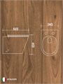 Унитаз приставной безободковый с быстросъемным сиденьем микролифт Watersense Eva HD W00154
