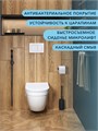 Унитаз подвесной безободковый Watersense Nancy Pro, быстросъемное сиденье микролифт W00162 W00162