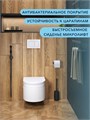 Унитаз подвесной безободковый Watersense Paula Vortex, быстросъемное сиденье микролифт W00087