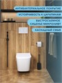 Унитаз подвесной безободковый с быстросъемным сиденьем микролифт Watersense Eva Pro W00787 W00787