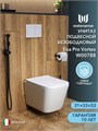 Унитаз подвесной торнадо безободковый с быстросъемным сиденьем микролифт Watersense Eva Pro Vortex W00788 W00788