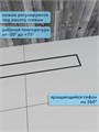 Трап для душа под плитку с комбинированным гидрозатвором Watersense Alina Prime черный 50 см W00255