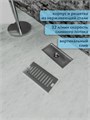 Трап для душа с сухим затвором вертикальный выпуск Watersense Eva 10х20 c решеткой нержавеющая сталь W00424