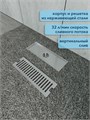 Трап для душа с сухим затвором вертикальный выпуск Watersense Eva 10х30 c решеткой нержавеющая сталь W00425