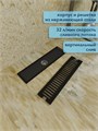 Трап для душа с сухим затвором вертикальный выпуск Watersense Eva 10х40 c решеткой черный W00432