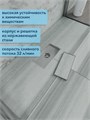 Трап для душа под плитку с сухим затвором вертикальный выпуск Watersense Alina 10х20 нержавеющая сталь W00436