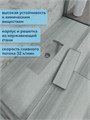 Трап для душа под плитку с сухим затвором вертикальный выпуск Watersense Alina 10х30 нержавеющая сталь W00437