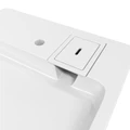 Раковина над стиральной машиной 60х55 литьевой мрамор Watersense Lana Pro W00869