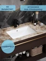 Раковина для ванной мебельная врезная Watersense Belinda V 48 белая W00778