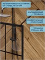 Душевая перегородка 90x200 стекло прозрачное закаленное профиль черный матовый Watersense Eva W00204