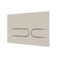 Клавиша смыва Watersense Paula двойной смыв бежевый матовый W01995