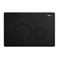 Кнопка смыва ABBER AC0121MB черная матовая 5725 - фото 56204