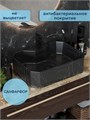 Раковина для ванной накладная Watersense Paula 50 черный мрамор W00755 W00755