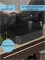 Раковина для ванной накладная Watersense Paula 50 черный мрамор W00754 W00754