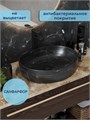 Раковина для ванной накладная Watersense Nancy 50 черный мрамор W00758