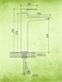 Смеситель для раковины Watersense Lana высокий, хром W00344 W00344