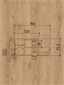 Смеситель для ванны Watersense Mia, черный матовый W00333 W00333