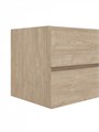 Тумба подвесная с раковиной для ванной 70 см Laina дуб светлый раковина Ritta 70 F16034 1224853