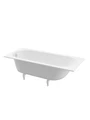 Ванна из искусственного камня встраиваемая, в комплекте с ногами BelBagno BB-DELTA-170-75-46-MR-W-MATT-LEG-SET BB-DELTA-170-75-46-MR-W-MATT-LEG-SET