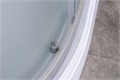 Душевая кабина Loranto 80х80х215 поддон 25см, белый кирпичный узор, матовое стекло 4мм, профиль хром (CS-6680-25FW) CS-6680-25FW 80