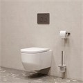 Клавиша смыва IDDIS Юнистил (Unisteel) механическая, матовый графит (UNSR2GMi77) UNSR2GMi77