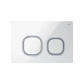 Клавиша смыва IDDIS Юнигласс (Uniglass) 001 белая (UNG01WCi77) UNG01WCi77