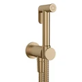Gessi гигиенический душ, лейка, шланг 1250 мм, шланговое подсоединение -держатель лейки, цвет Warm Bronze Br. PVD 14331.726