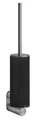 Gessi 316 ёршик настенный, колба чёрная, цвет Black Metal Brushed PVD 54720.707