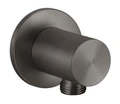 Gessi Bath-Shower 316 шланговое подсоединение, цвет Black Metal Brushed PVD 54269.707