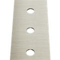 Gessi Technical пластина на 4 отверстия для монтажного бокса, внешняя часть, цвет Finox Brushed Nickel 01664.149