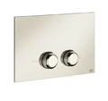 Gessi Venti20 клавиша смыва Geberit Sigma 8 и Sigma 12, цвет Nickel PVD 54651.720
