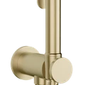 Gessi гигиенический душ, лейка, шланг 1250 мм, шланговое подсоединение -держатель лейки, цвет Brushed Brass PVD 14331.727