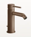 Gessi Flessa смеситель для биде однорычажный, донный клапан, соединительные шланги, цвет Copper Brushed PVD 54007.708