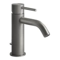 Gessi Flessa смеситель для раковины, донный клапан, соединительные шланги, цвет Steel Brushed 54001.239