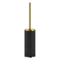 Gessi ёршик напольный, чёрный композитный материал, цвет Gold PVD 58544.246