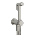 Gessi гигиенический душ, лейка, шланг 1250 мм, шланговое подсоединение -держатель лейки, цвет хром Brushed 14331.147