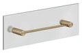 Gessi 316 Accessories полотенцедержатель 300 мм, для крепления на стекло, цвет Warm Bronze Brushed PVD 54921.726