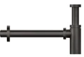 Gessi сифон 1/4”, цвет Black Metal Brushed PVD 01374.707