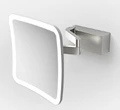 Косметическое зеркало DECOR WALTHER CONTRACT BASIC VISION 0123276 подвесной цвет сталь матовая 0123276