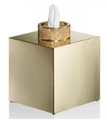 Диспенсер для салфеток DECOR WALTHER ROCKS 0934482 настольный цвет золото матовое 0934482
