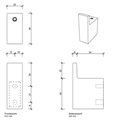 Крючок DECOR WALTHER CONTRACT 0650360 подвесной цвет черный матовый 0650360