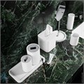 Стакан DECOR WALTHER STONE 0971550 настольный цвет белый матовый 0971550