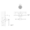 Держатель туалетной бумаги DECOR WALTHER BA 0530160 настенный 0530160