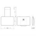 Подушка для ванной DECOR WALTHER LOFT 0952093 на присосках цвет серый 0952093