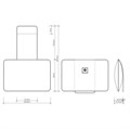 Подушка для ванной DECOR WALTHER LOFT 0952060 на присосках цвет черный 0952060