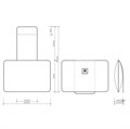 Подушка для ванной DECOR WALTHER LOFT 0952193 с противовесом цвет серый 0952193